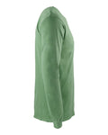 Unisex Inspired Dye Long-Sleeve Crew with Pocket - Clover