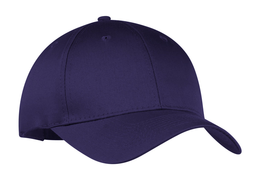 Six-Panel Twill Cap - Purple