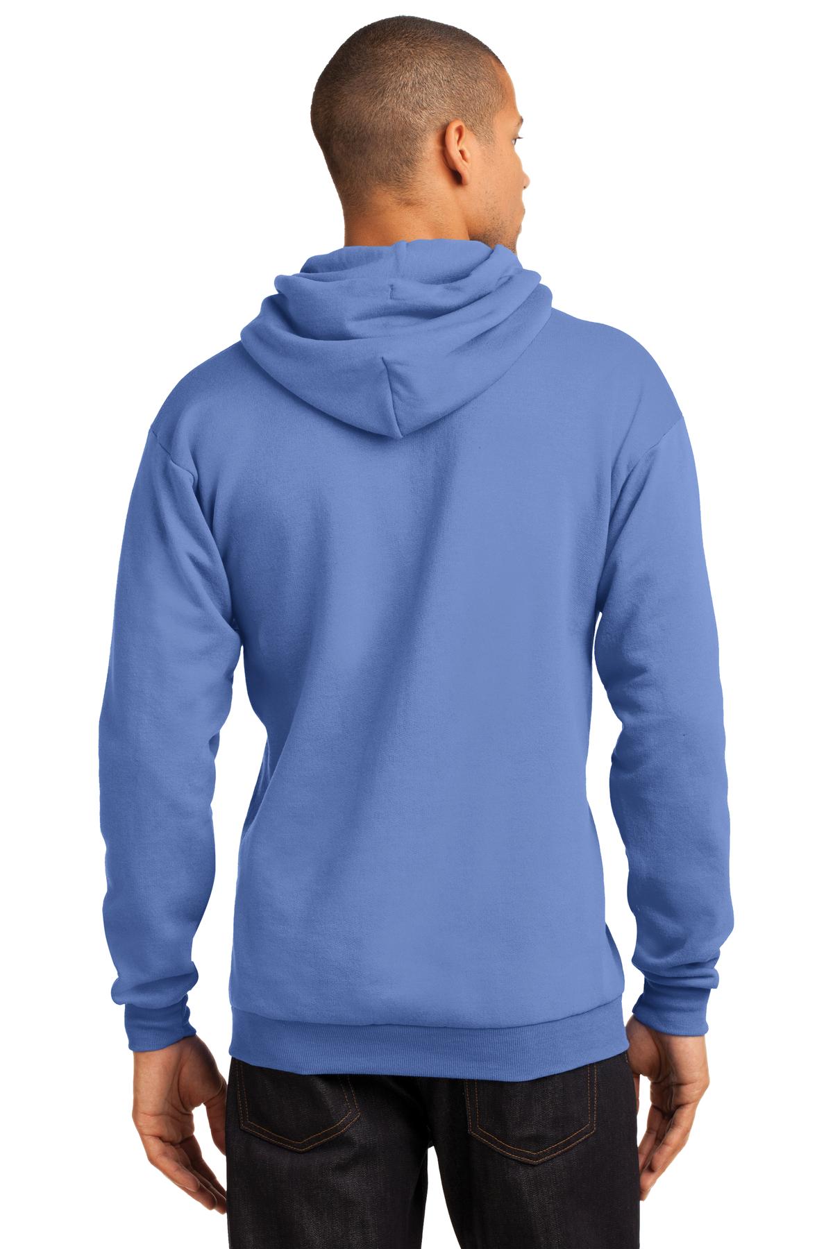 Unisex Core Fleece Pullover Hoodie - Carolina Blue