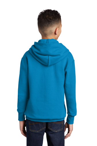 Youth Core Fleece Pullover Hoodie - Sapphire