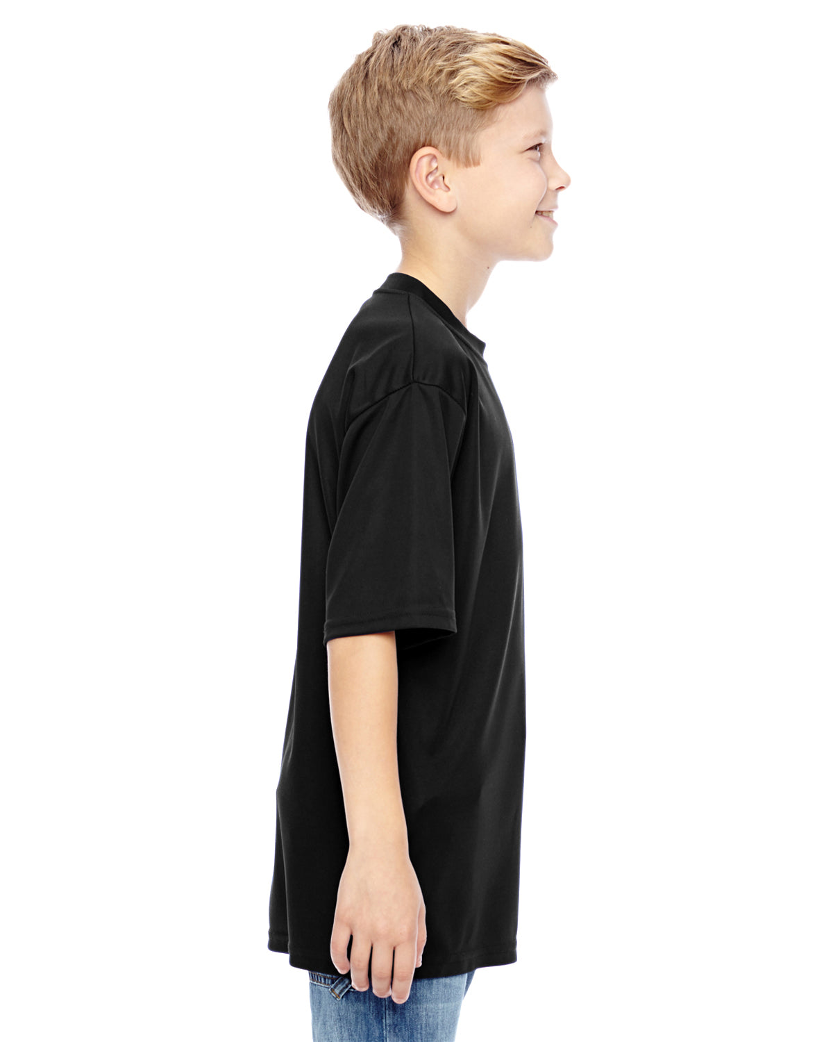 Youth Wicking T-Shirt - Black