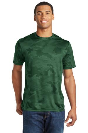 Unisex CamoHex Tee - Forest Green