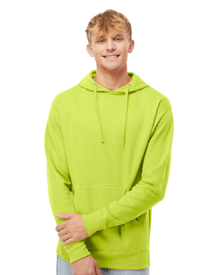 Unisex Midweight Hoodie - Safety Yellow