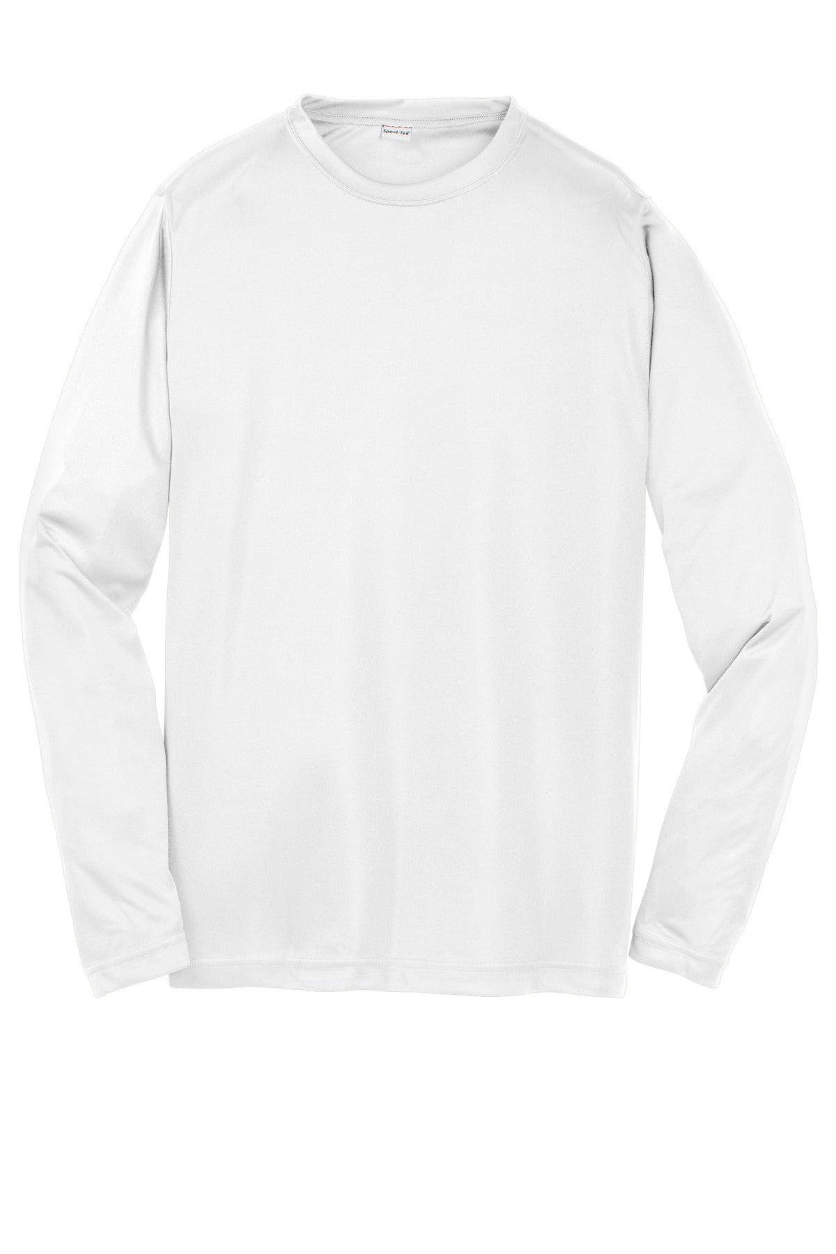 Youth Long Sleeve PosiCharge Competitor Tee - White