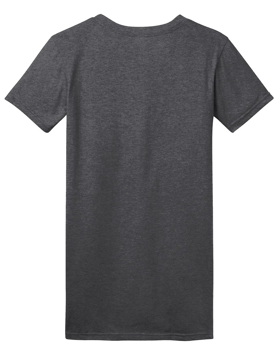 Women's Fitted The Concert Tee - Heather Charcoal