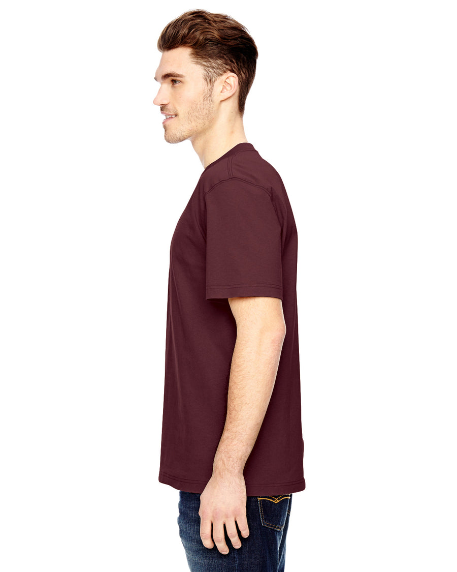 Unisex Short-Sleeve Heavyweight T-Shirt - Burgundy