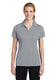 Sport-Tek LST640 - Women's PosiCharge RacerMesh Polo - Silver