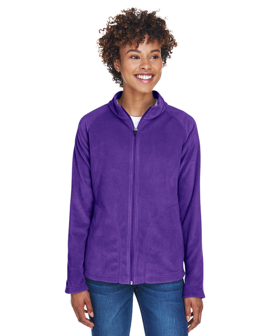 Women's Campus Microfleece Jacket - Sport Purple