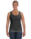 Anvil 882L - Women's Lightweight Tank - Heather Dark Gray