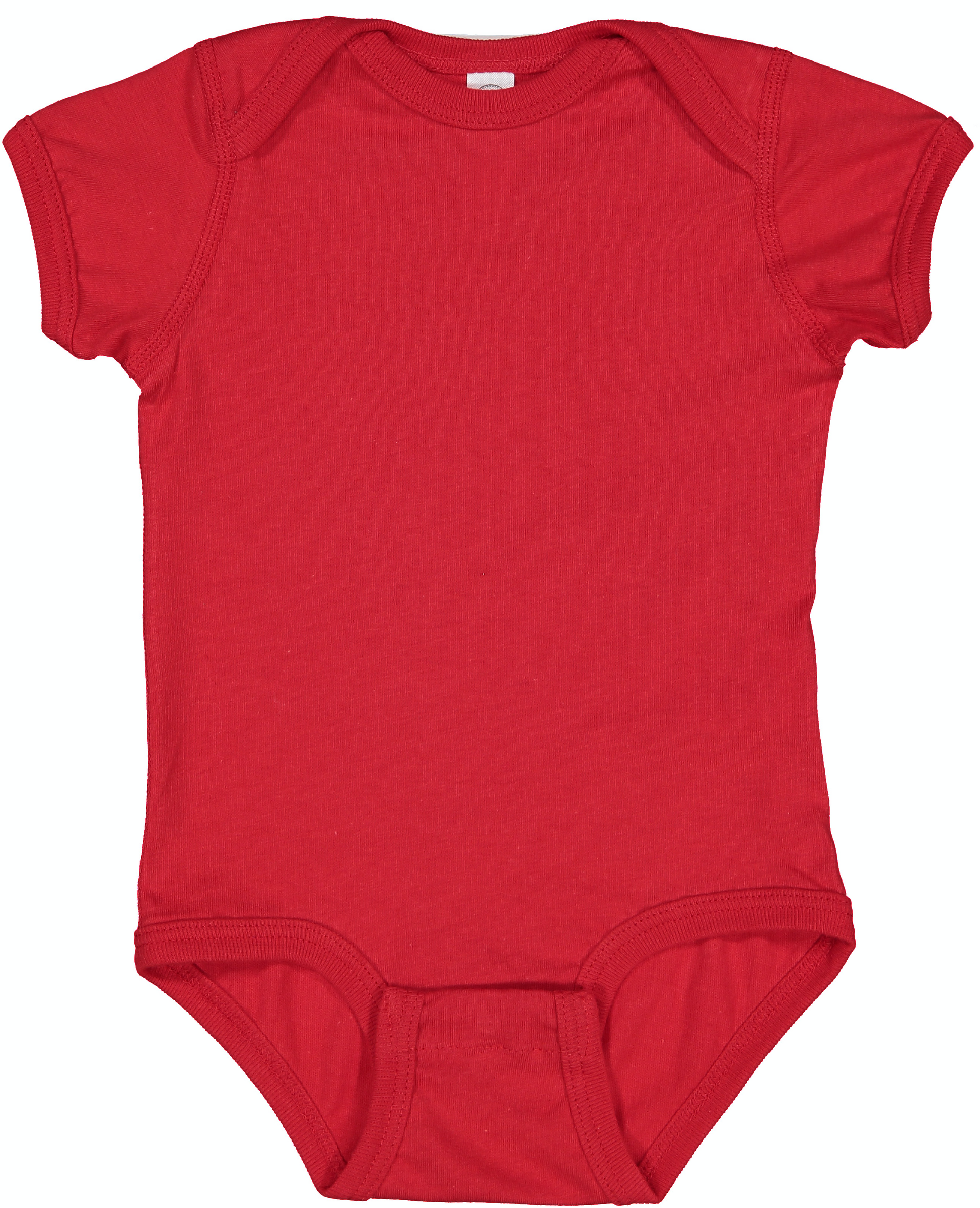 Infant Fine Jersey Bodysuit - Red