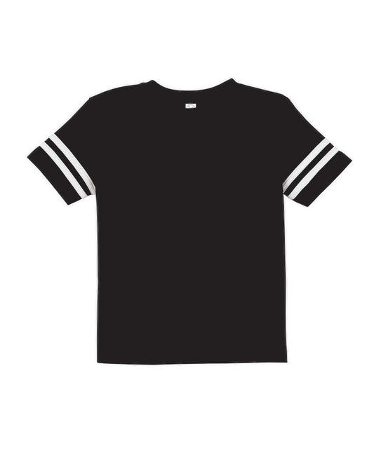Toddler Football T-Shirt - Black / White