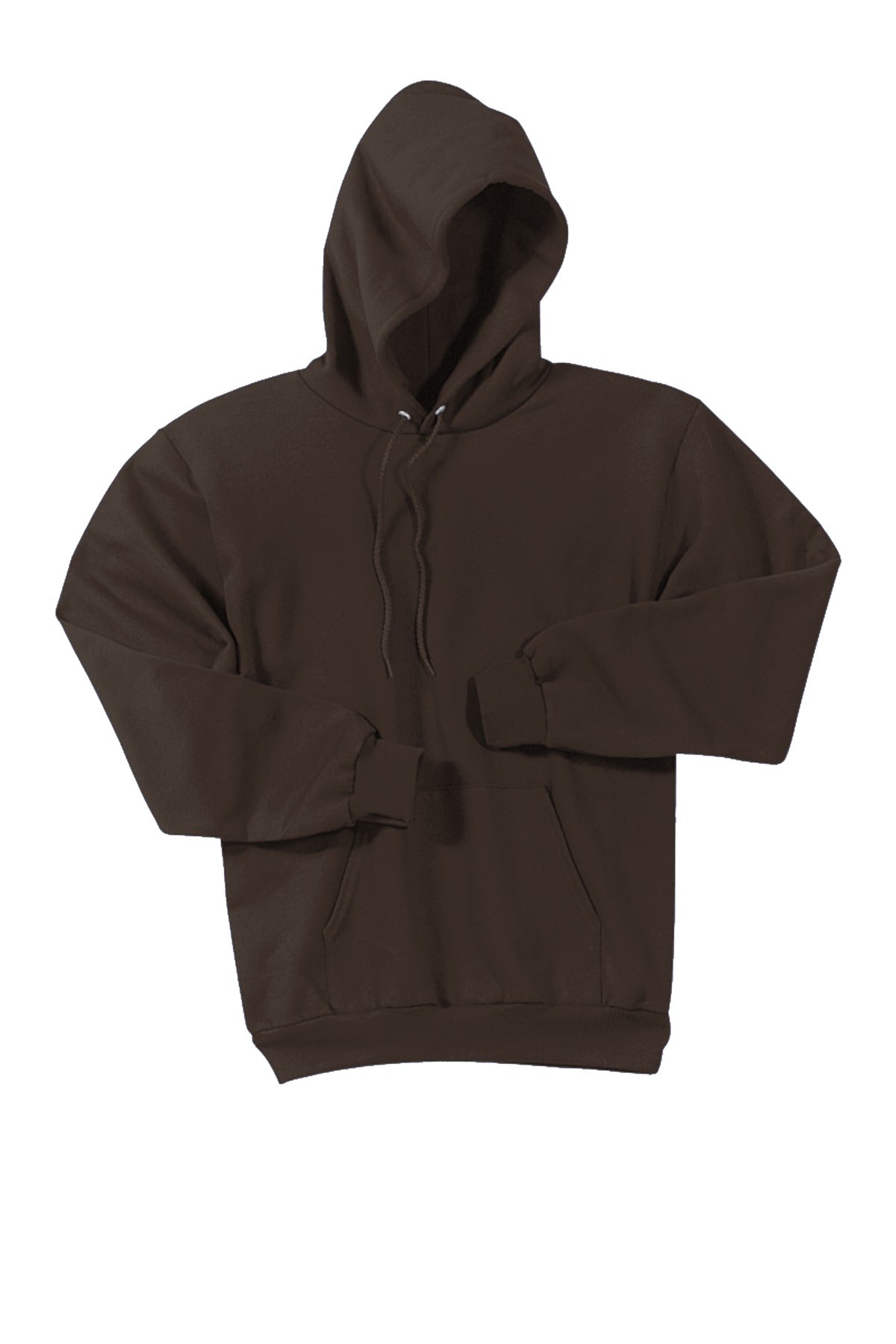 Unisex Tall Essential Fleece Pullover Hoodie - Dark Chocolate