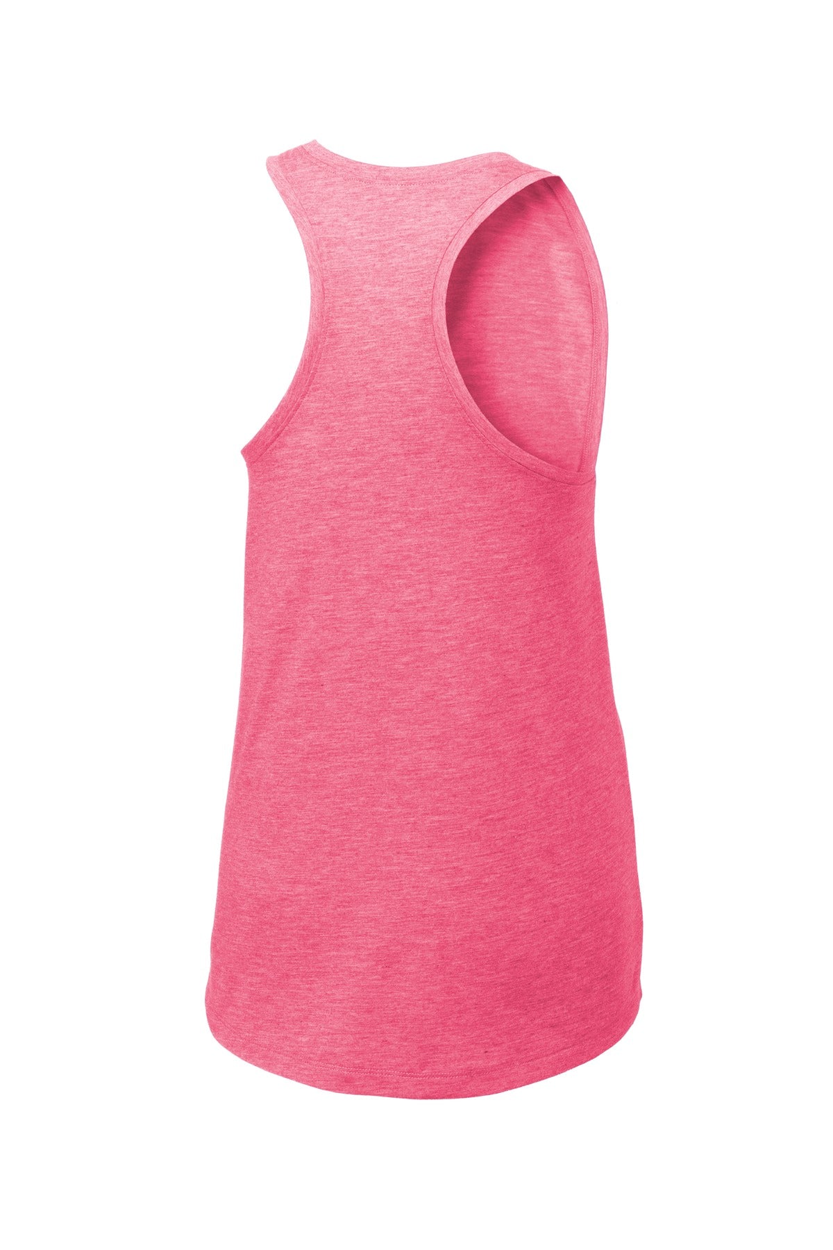 Women's PosiCharge Tri-Blend Wicking Tank - Pink Raspberry Heather