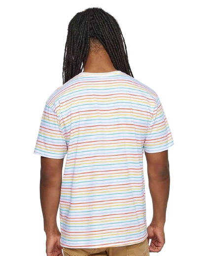 Unisex Fine Jersey T-Shirt - Rainbow Stripe