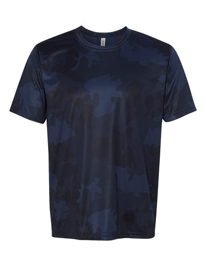 Unisex Performance Short-Sleeve T-Shirt - Sport Dark Navy Laser Camo