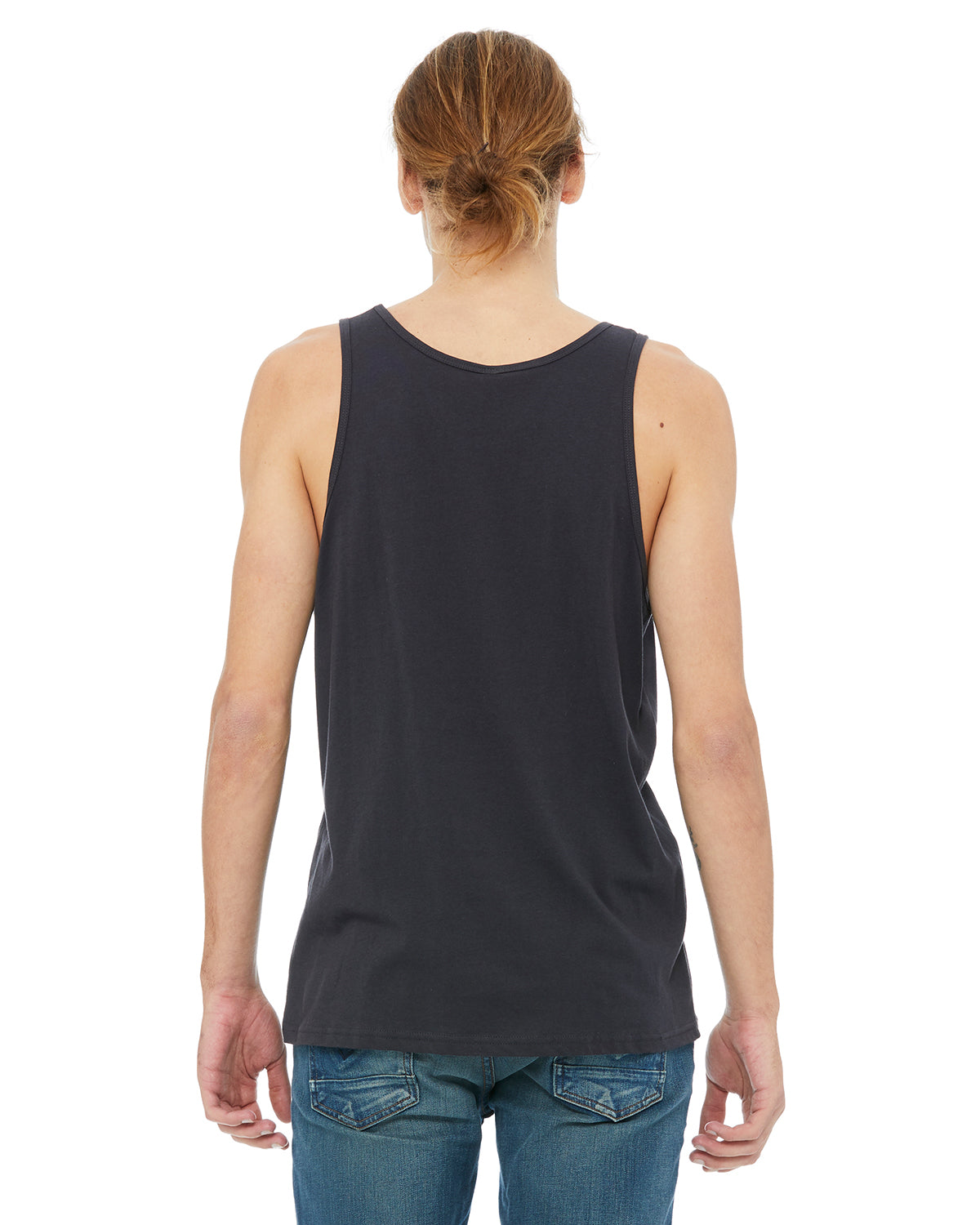 Unisex Jersey Tank - Dark Gray