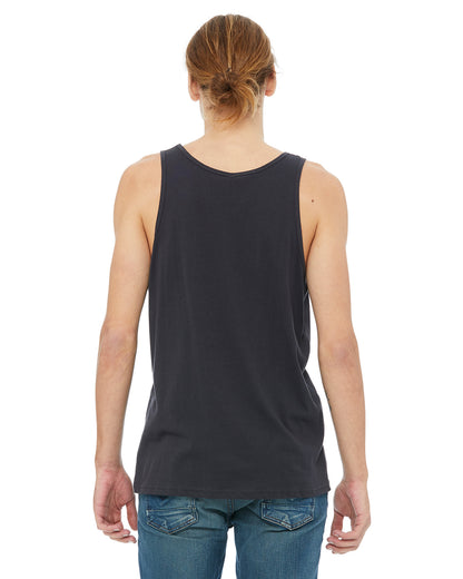 Unisex Jersey Tank - Dark Gray