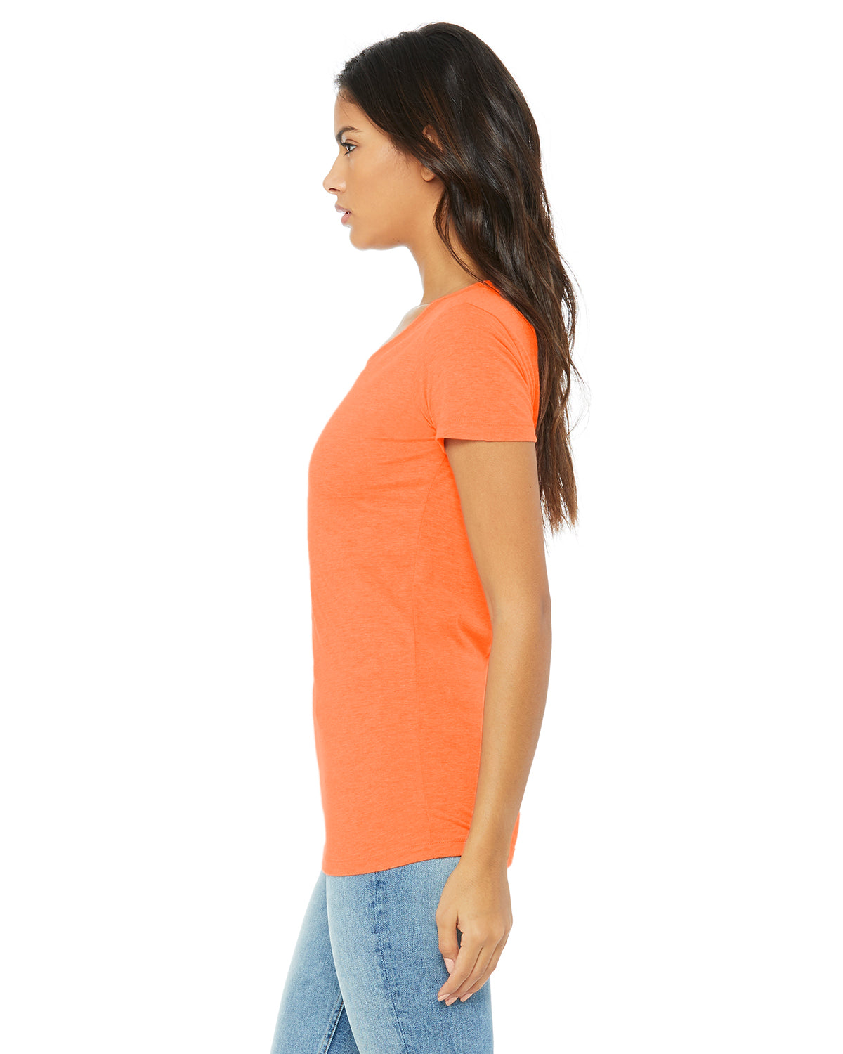 Women's Triblend Short-Sleeve T-Shirt - Orange Triblend