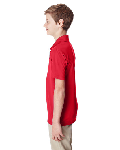 Youth Zone Performance Polo - Sport Red