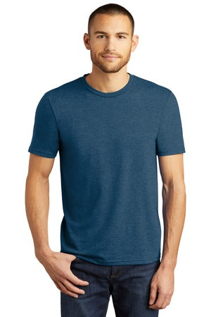 Unisex Perfect Tri Tee - Heather Nep Blue