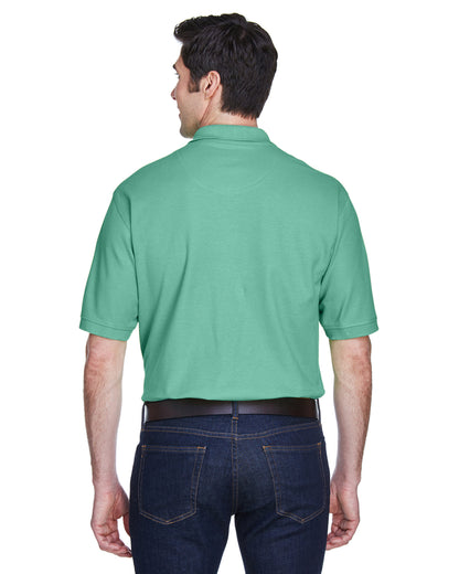 Men's Whisper Piqué Polo - Leaf