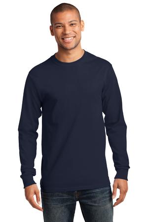 Unisex Long Sleeve Essential Tee - Deep Navy
