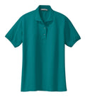 Women's Silk Touch Polo - Teal Green