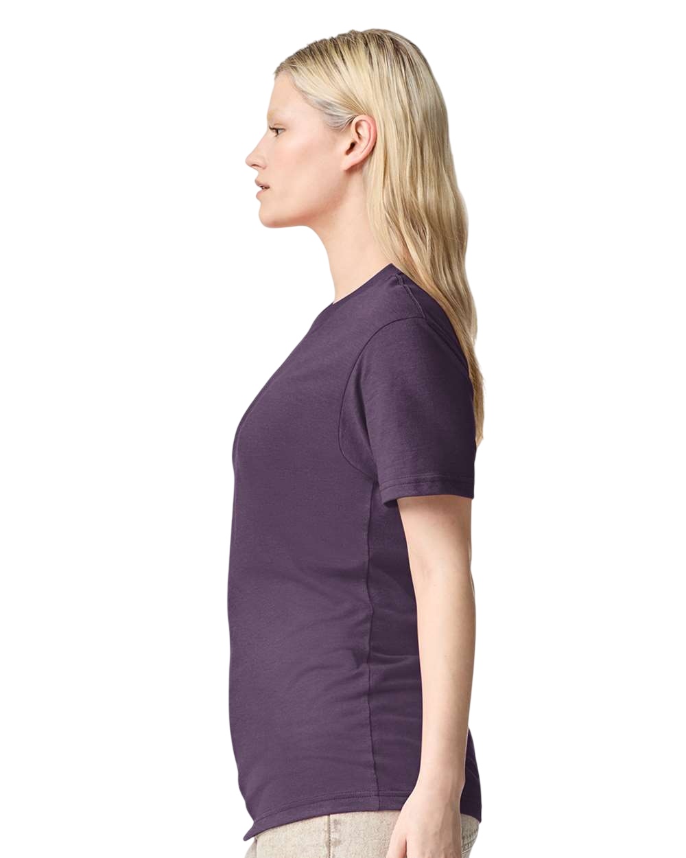 Unisex CVC T-Shirt - Heather Grape