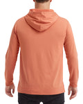 Unisex Light Terry Hoodie - Terracotta
