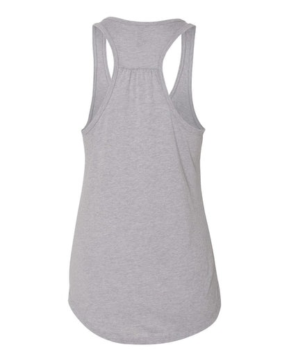 Women's Gathered Racerback Tank - Heather Gray