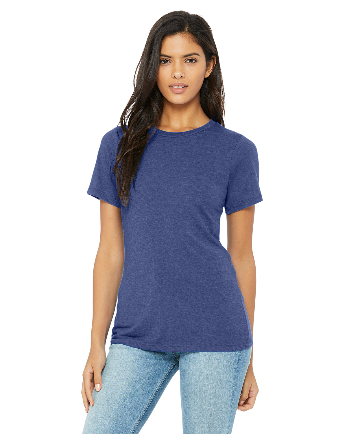 Women's Triblend Relaxed Jersey Short-Sleeve T-Shirt - True Royal Triblend