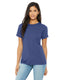 Bella + Canvas 6413 - Women's Triblend Relaxed Jersey Short-Sleeve T-Shirt - True Royal Triblend