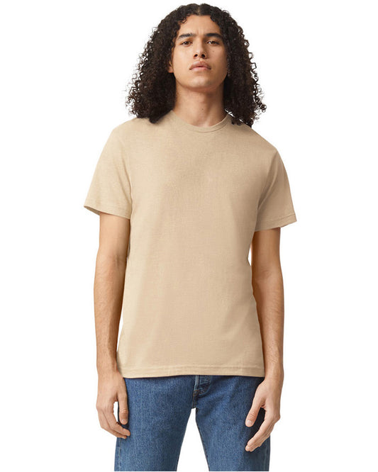 Unisex CVC T-Shirt - Heather Bone