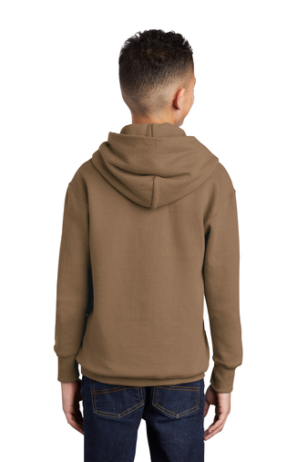 Youth Core Fleece Pullover Hoodie - Woodland Brown