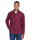 Team 365 TT90 - Men's Campus Microfleece Jacket - Sport Maroon