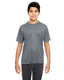 UltraClub 8620Y - Youth Cool & Dry Basic Performance T-Shirt - Charcoal