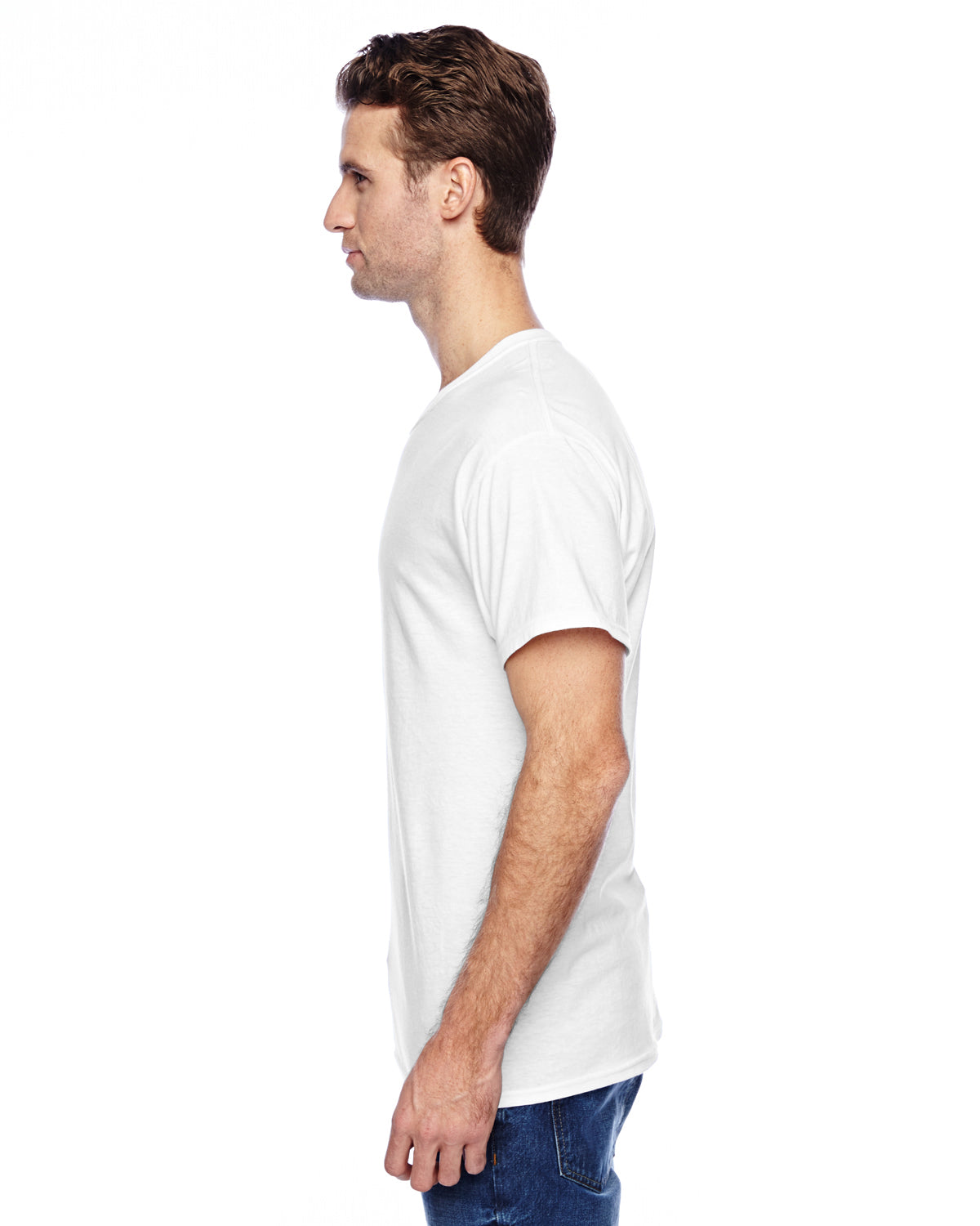 Unisex CVC X-Temp® Performance T-Shirt - White