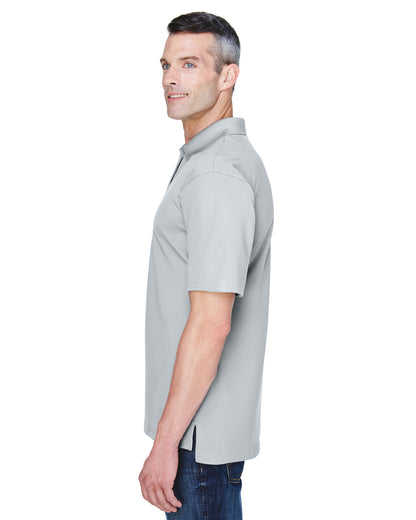 Men's Cool & Dry Stain-Release Performance Polo - Silver