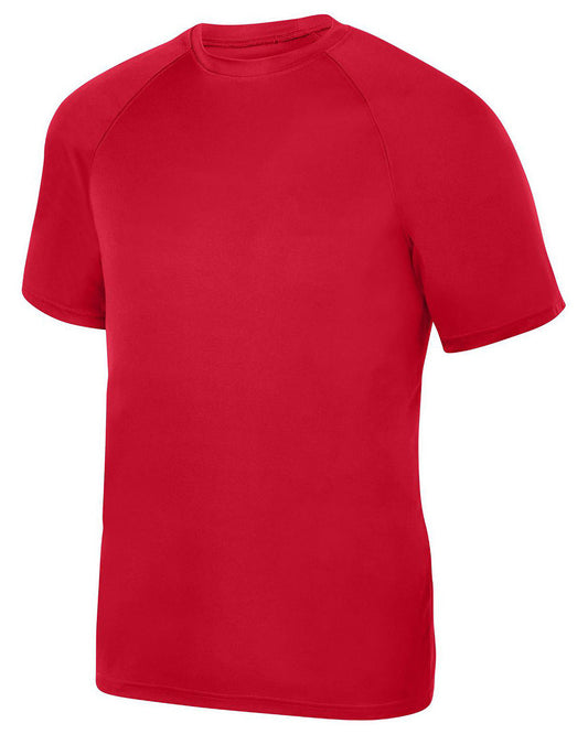 Unisex Attain Wicking Short-Sleeve T-Shirt - Red