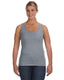Anvil 882L - Women's Lightweight Tank - Heather Graphite