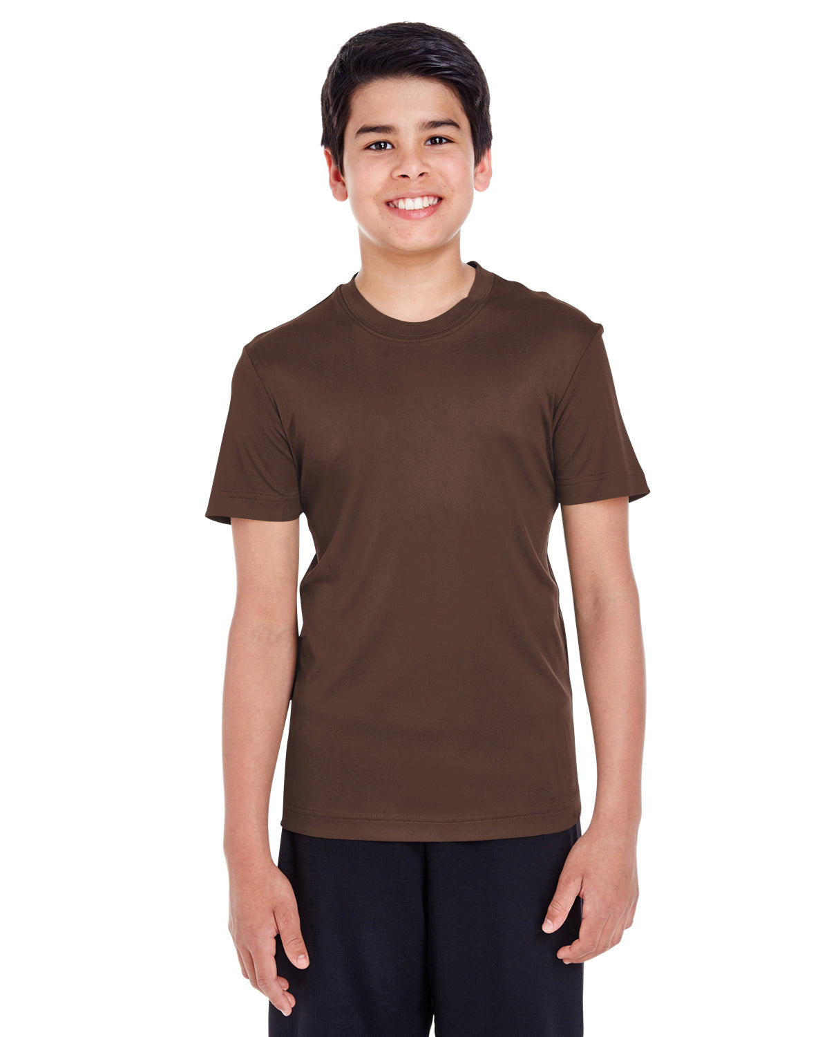 Youth Zone Performance T-Shirt - Sport Dark Brown