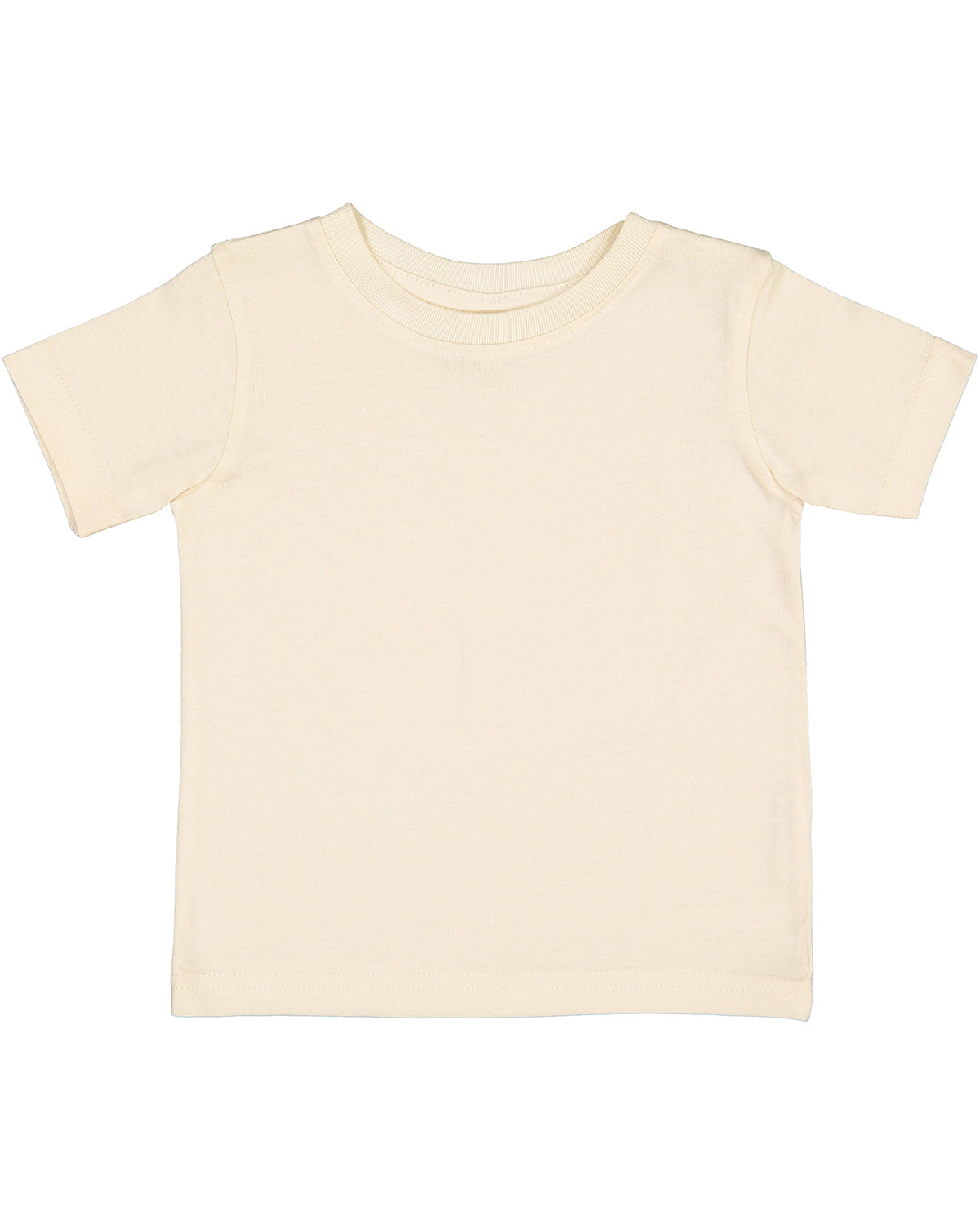 Infant Fine Jersey T-Shirt - Natural