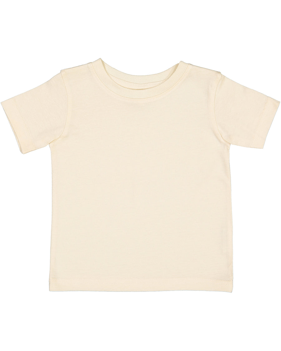 Infant Fine Jersey T-Shirt - Natural