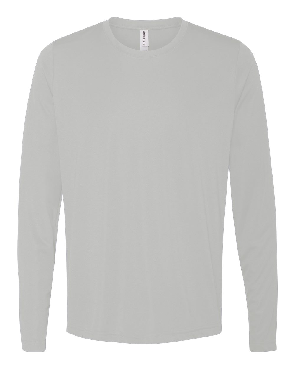 Unisex Performance Long-Sleeve T-Shirt - Sport Silver