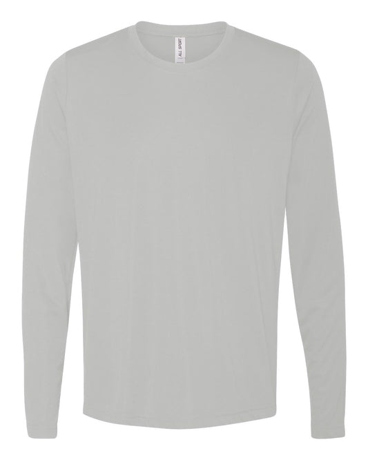 Unisex Performance Long-Sleeve T-Shirt - Sport Silver