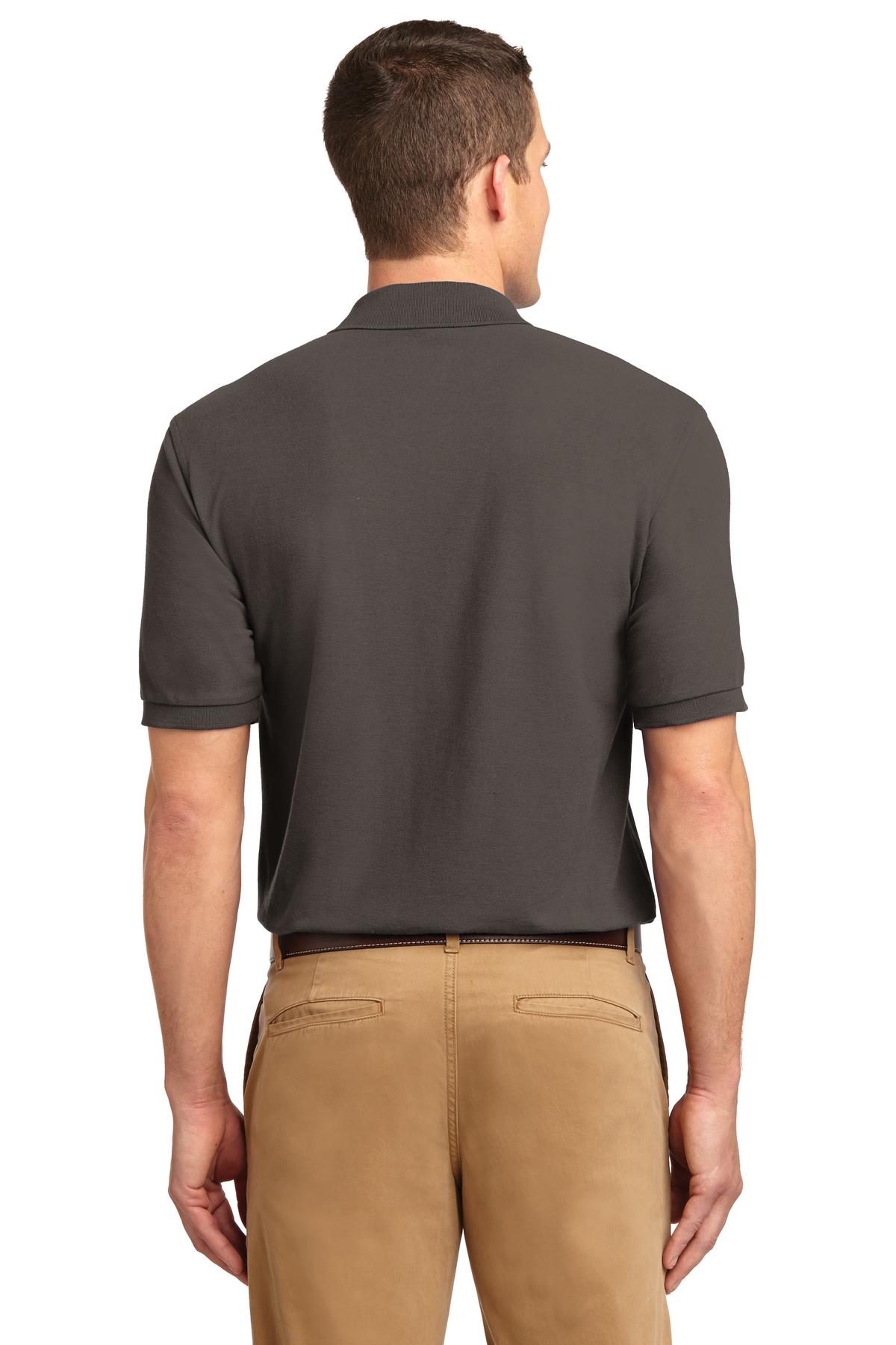 Unisex Silk Touch Polo - Bark