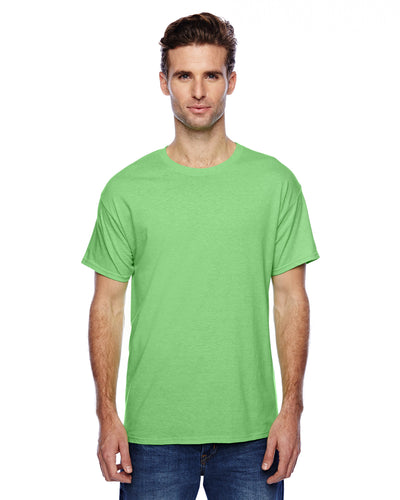 Unisex CVC X-Temp® Performance T-Shirt - Neon Lime Heather
