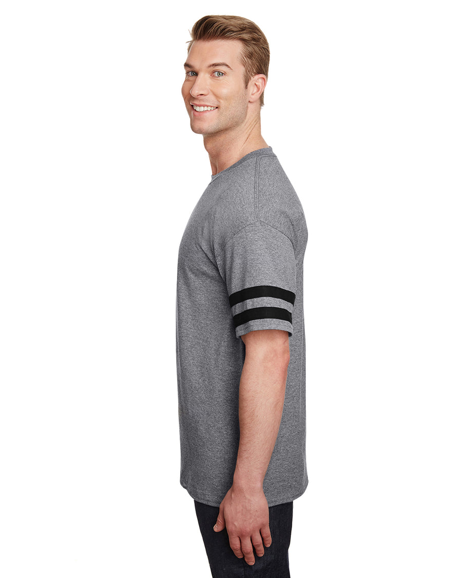 Heavy Cotton™ Unisex Victory T-Shirt - Graph Heather / Black