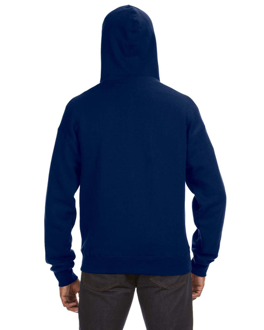 Unisex Premium Full-Zip Fleece Hoodie - Navy