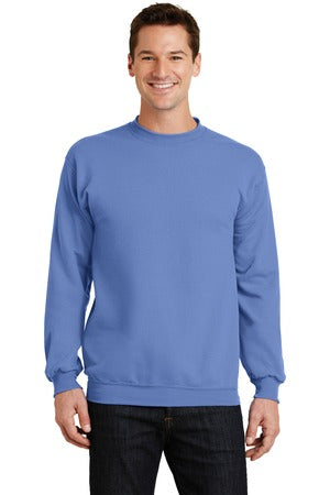 Unisex Core Fleece Crewneck Sweatshirt - Carolina Blue